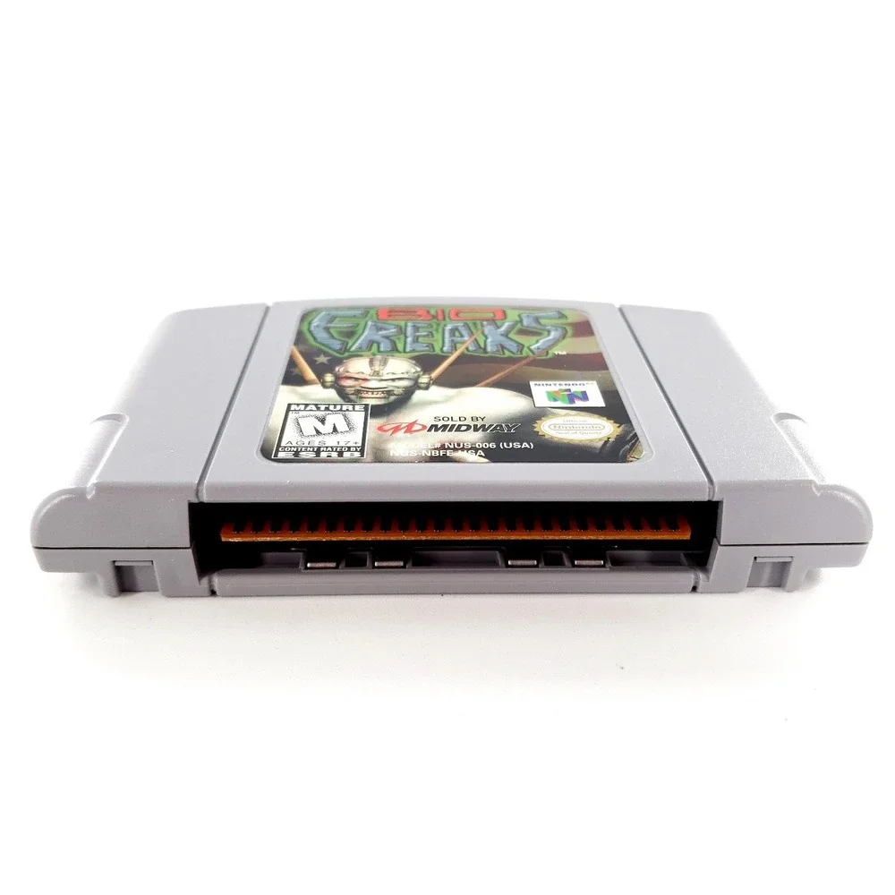Bio F.R.E.A.K.S. (Nintendo 64, 1998) Authentic Cartridge Only Tested & Works